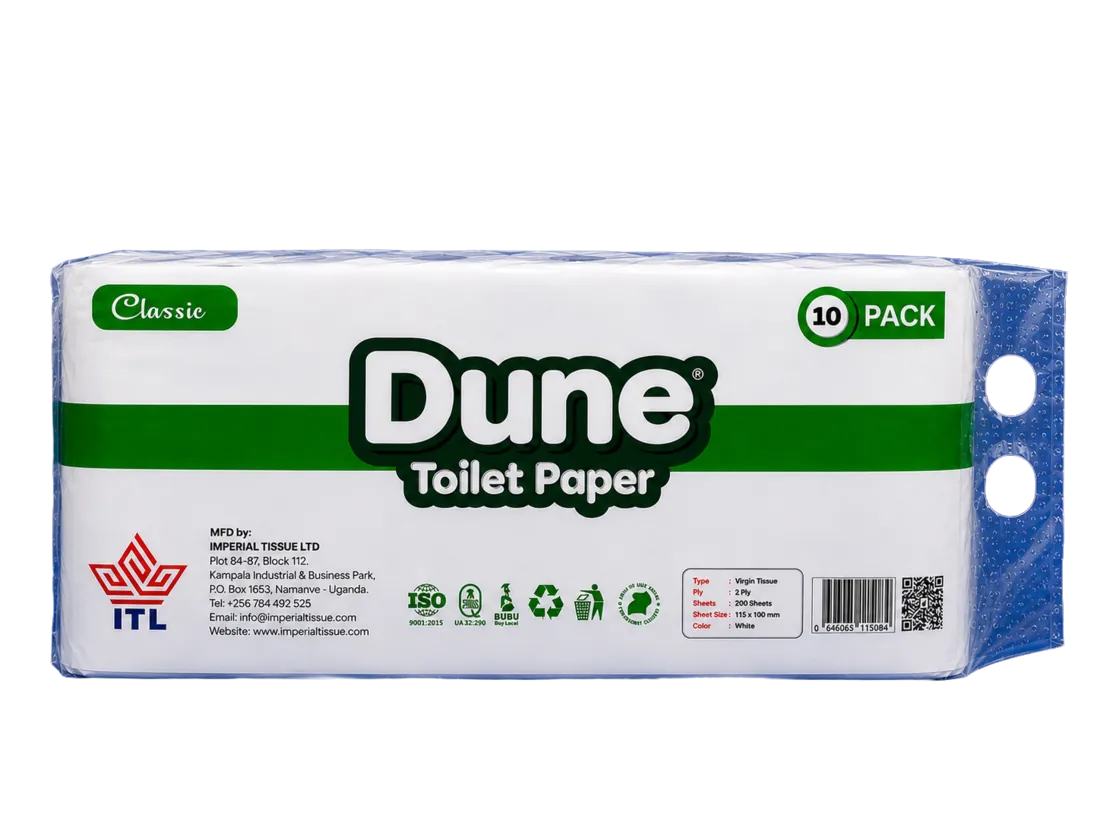 Dune Toilet Paper 10-roll green pack